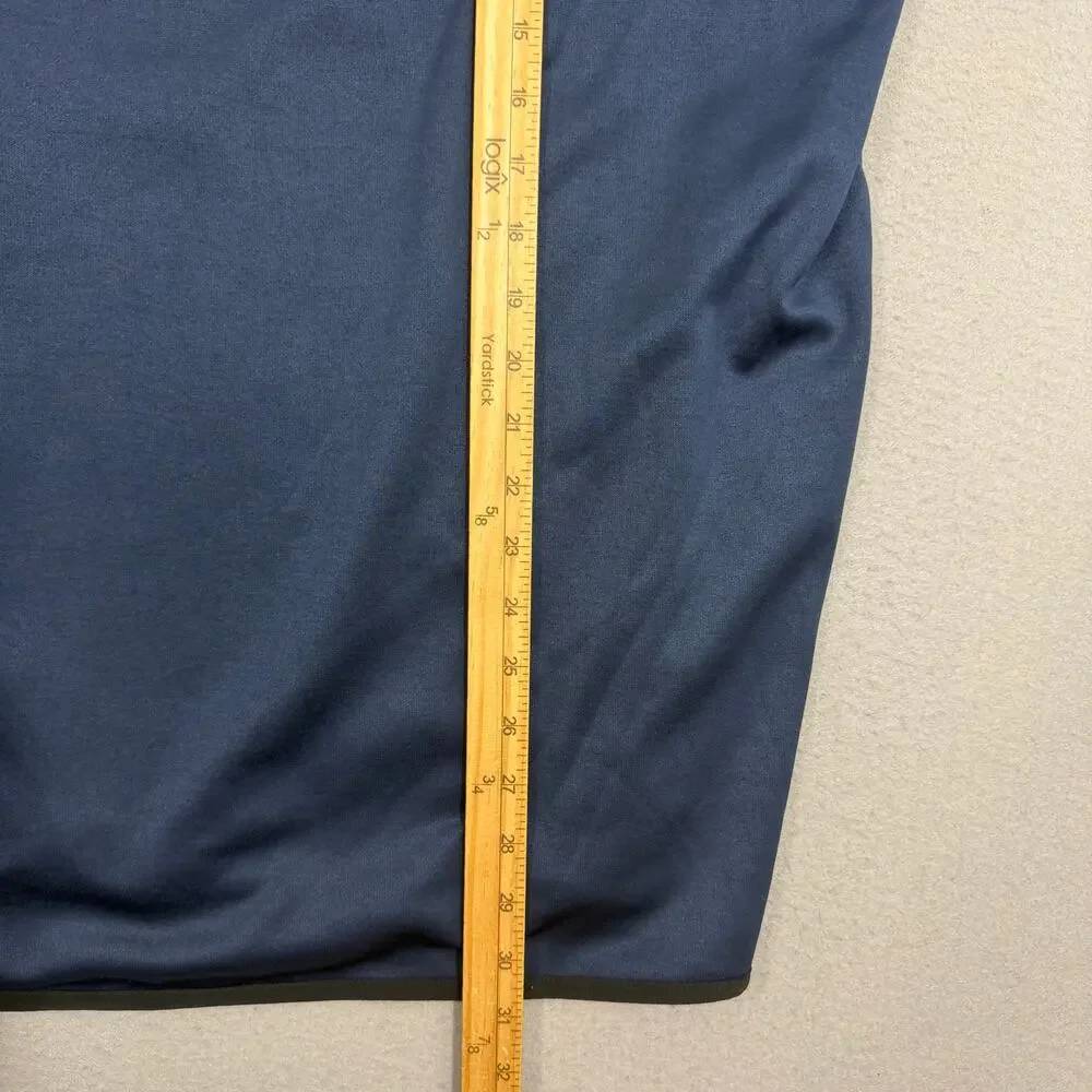 Nike Michigan Recreational Sports 1/4 Zip Pullover Large Blue Wolverines NWOT
